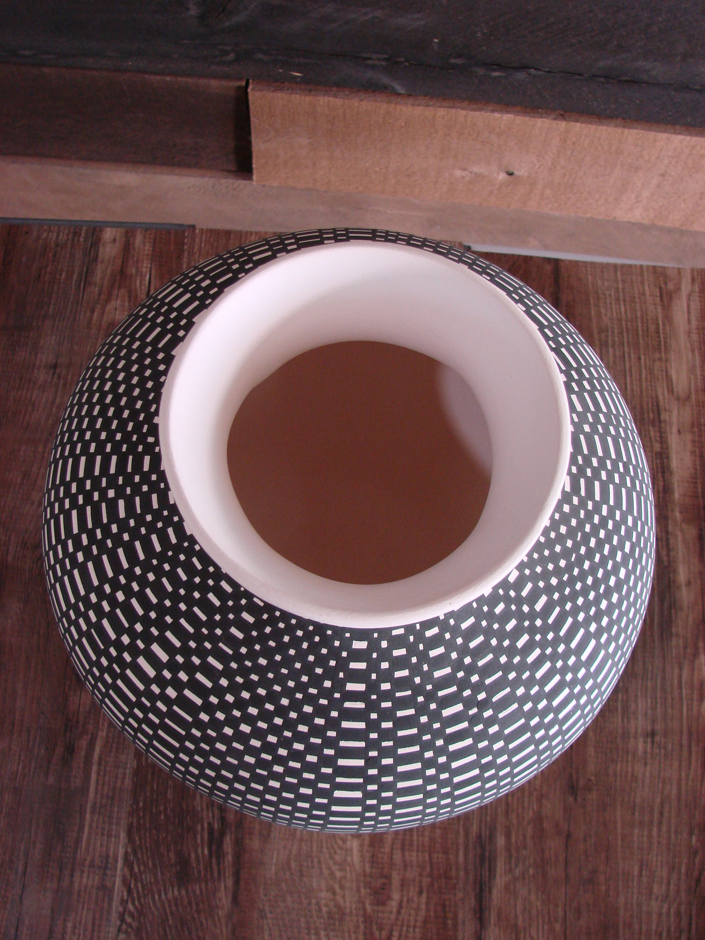 Acoma Pueblo Fine Line Hand Coiled & Hand Painted Pottery by M.C. Antonio