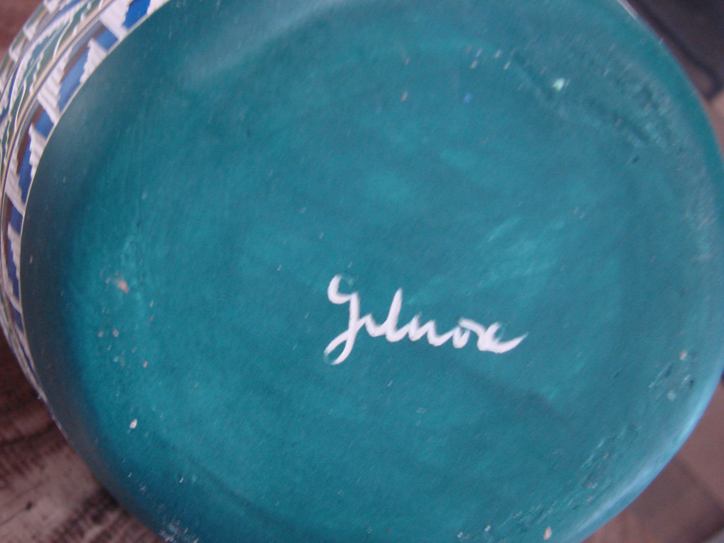 Native American Hand Etched & Hand Painted Wedding Vase - Gilmore