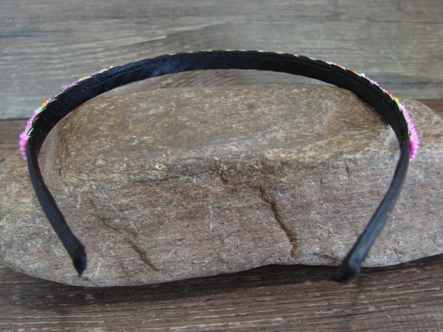 Navajo Indian Hand Beaded 3/8" Head Band by Cleveland