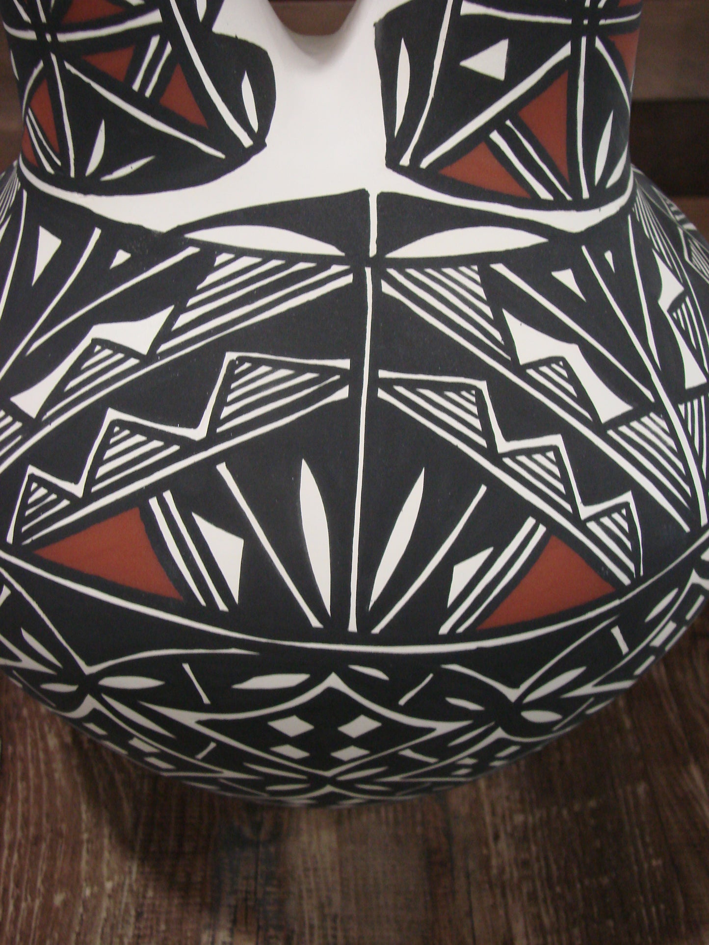 Native American Hand Painted Wedding Vase Pottery by Concho