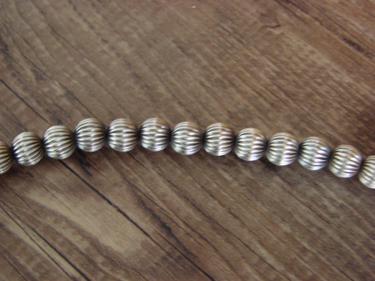 Native American Sterling Silver & White Buffalo Turquoise Squash Blossom Set by Francisco