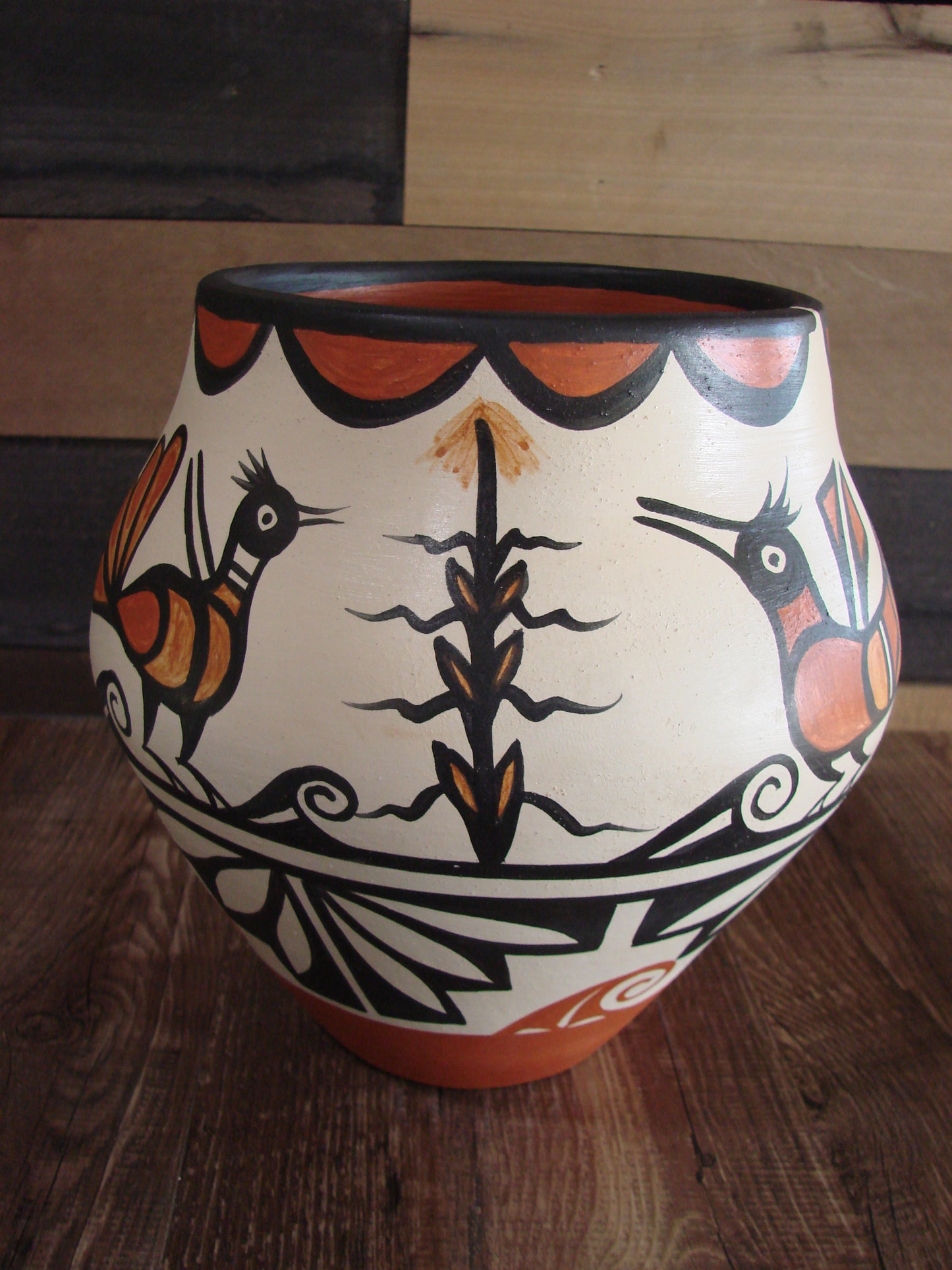 Santo Domingo Kewa Handmade Clay Pottery by Billy Veale