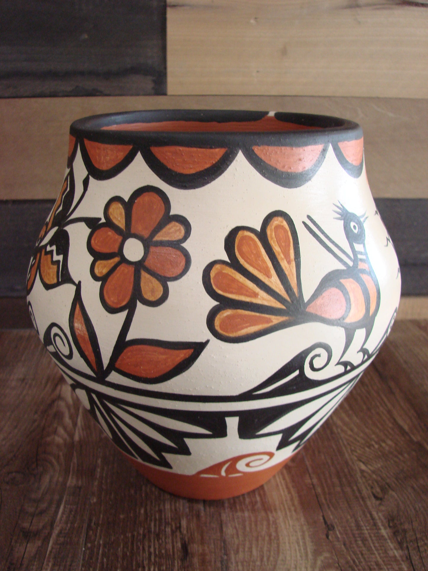 Santo Domingo Kewa Handmade Clay Pottery by Billy Veale