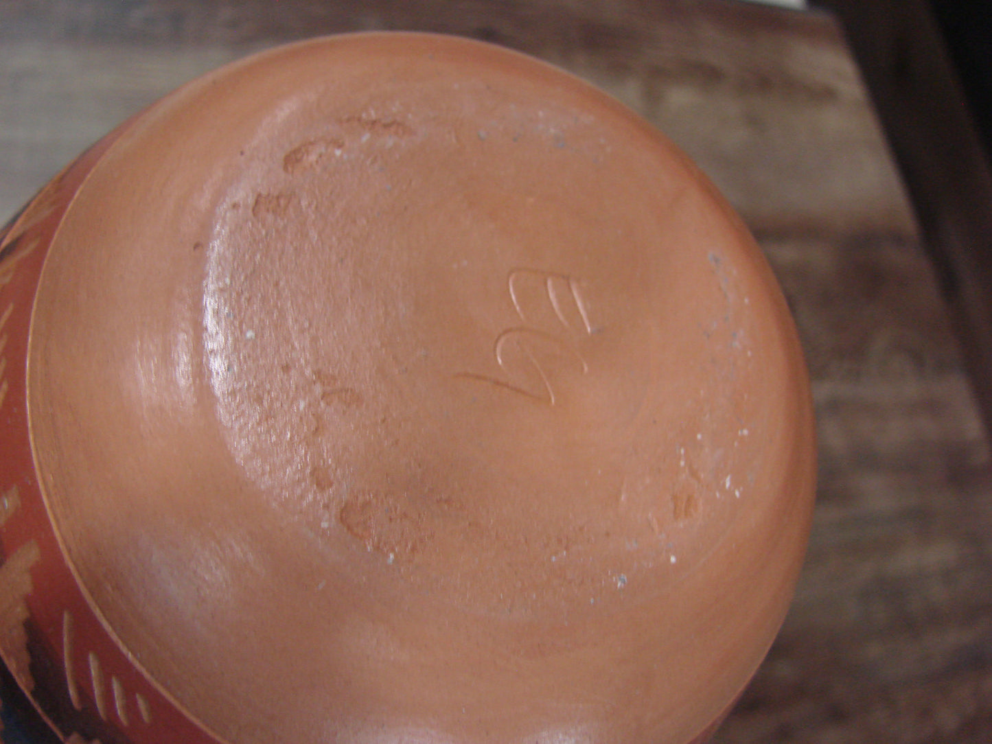 Native American Hand Etched & Hand Painted Pottery - Gilmore