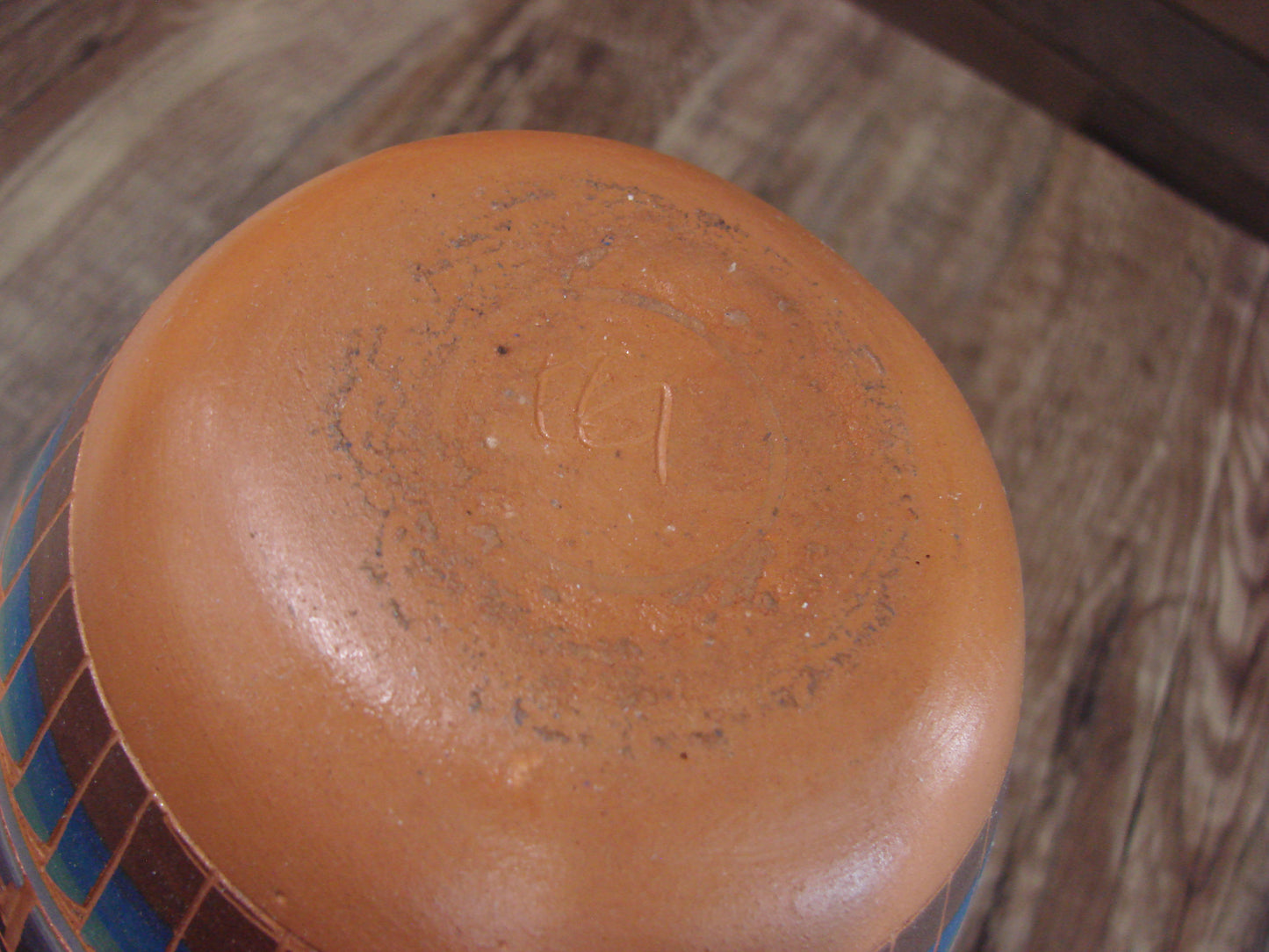 Native American Hand Etched & Hand Painted Pottery - Gilmore