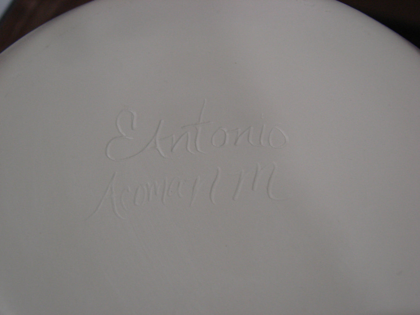 Native American Acoma Indian Hand Painted Pottery by Antonio