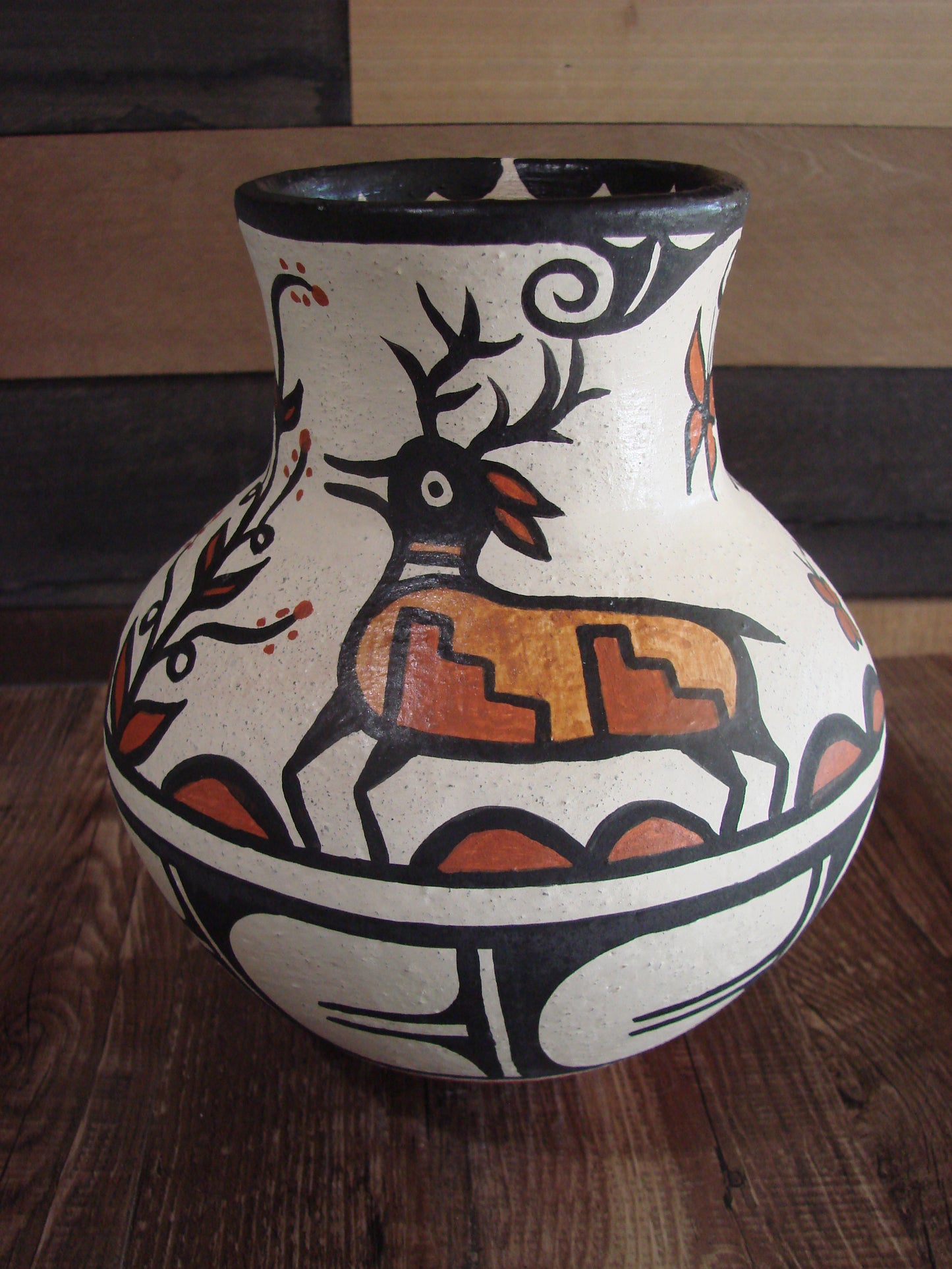 Santo Domingo Kewa Handmade Clay Pottery by Billy Veale