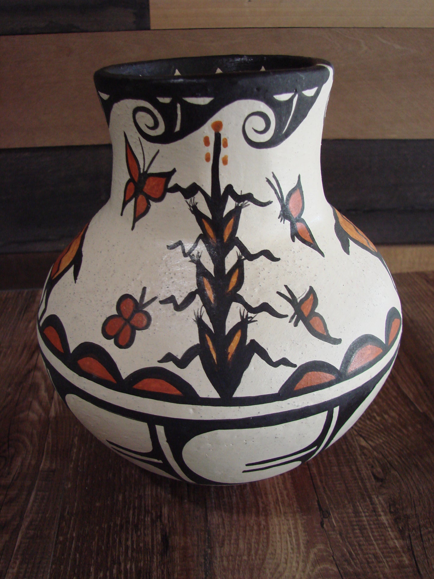 Santo Domingo Kewa Handmade Clay Pottery by Billy Veale