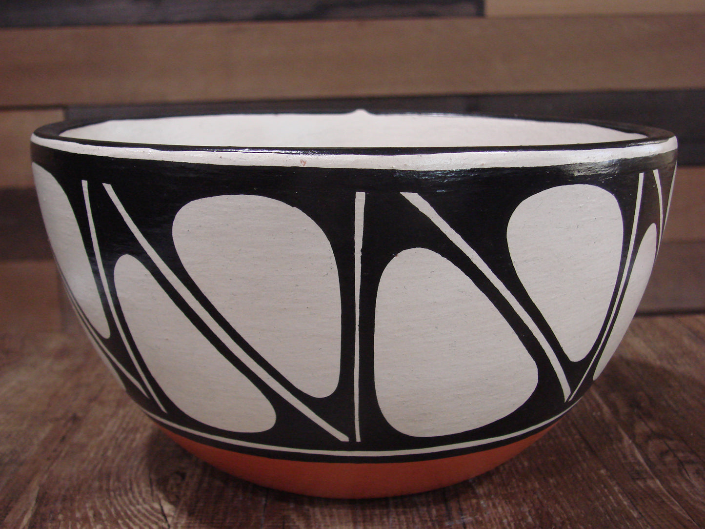 Native American Santo Domingo Kewa Handmade Clay Pottery by Aguilar