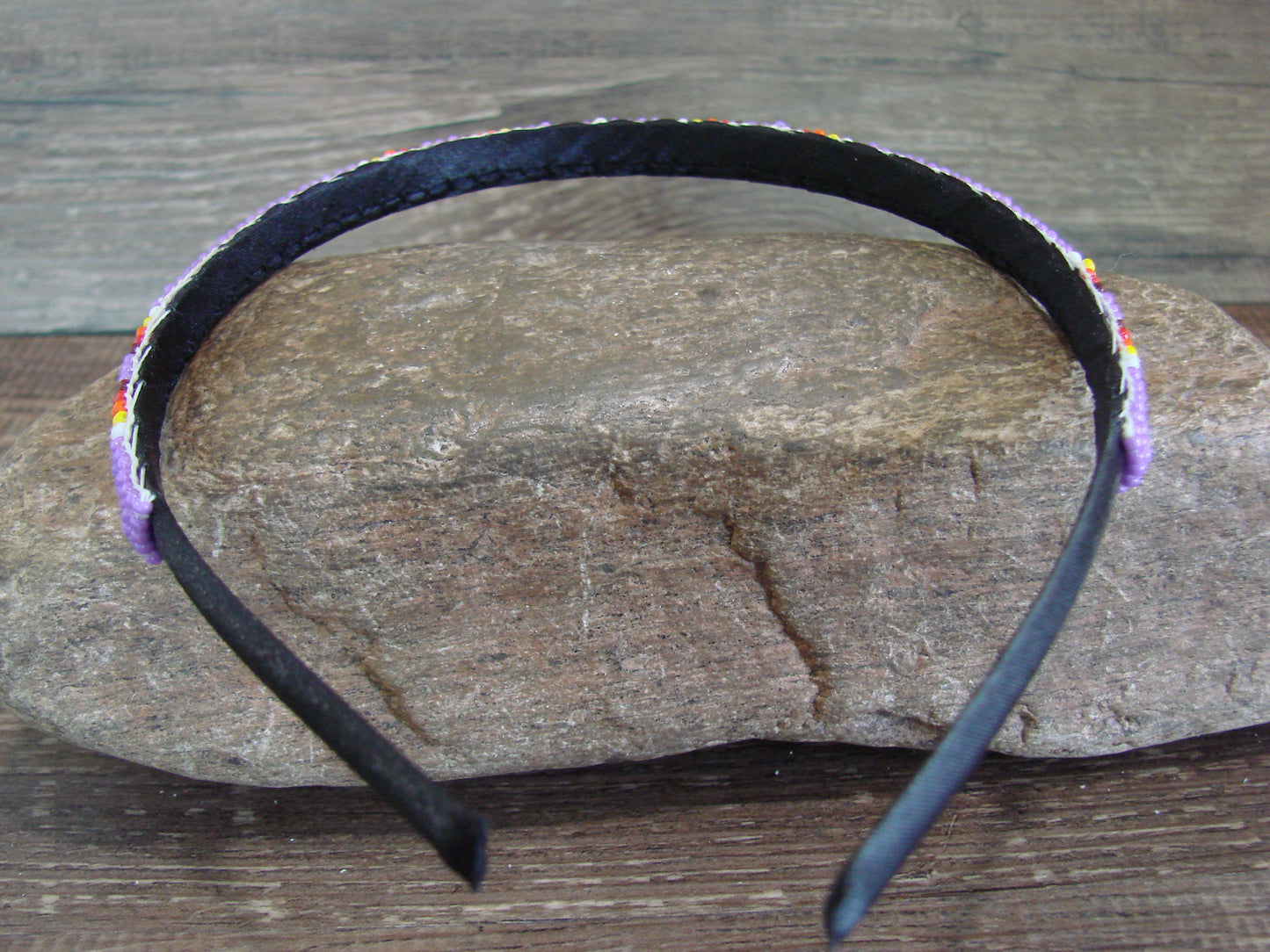 Navajo Indian Hand Beaded 3/8" Head Band by Cleveland