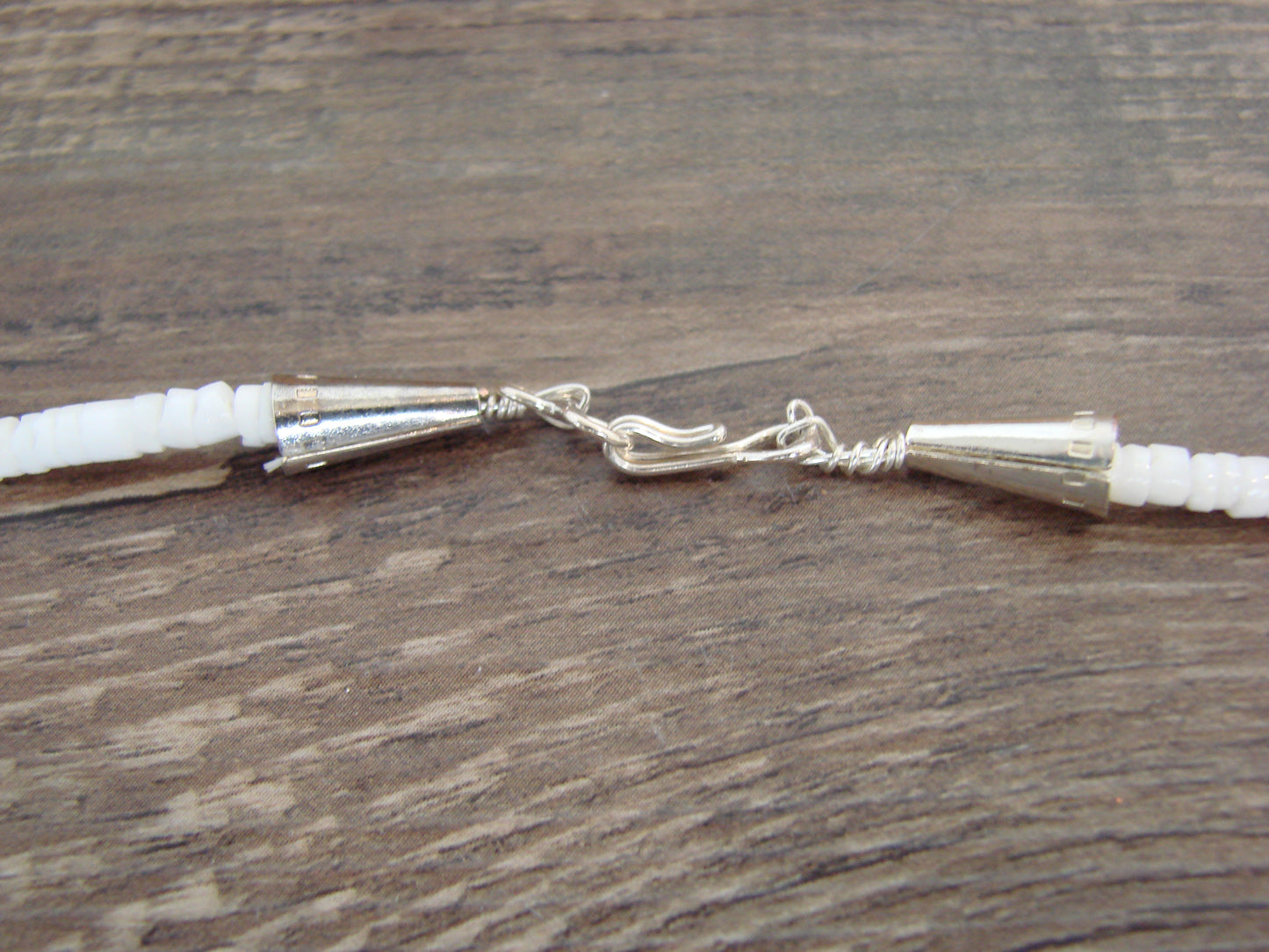 Hand Carved White Marble Horse Fetish Necklace - Mitchell