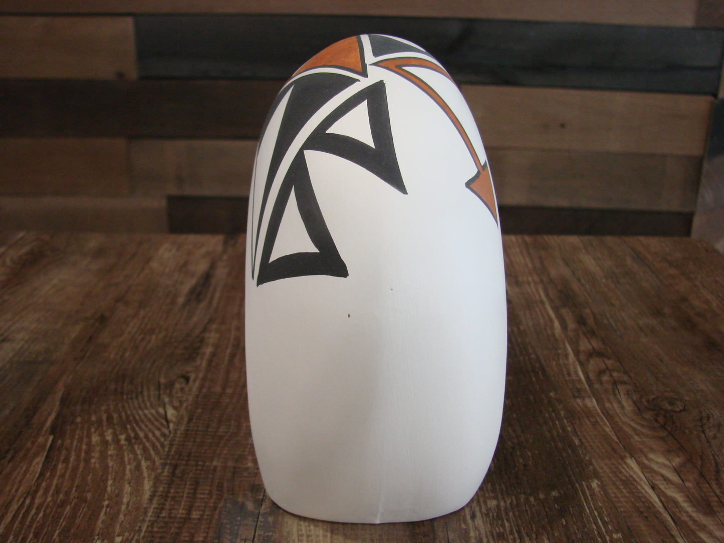 Native American Hand Painted Acoma Bear Pottery by Kuutimaitsa