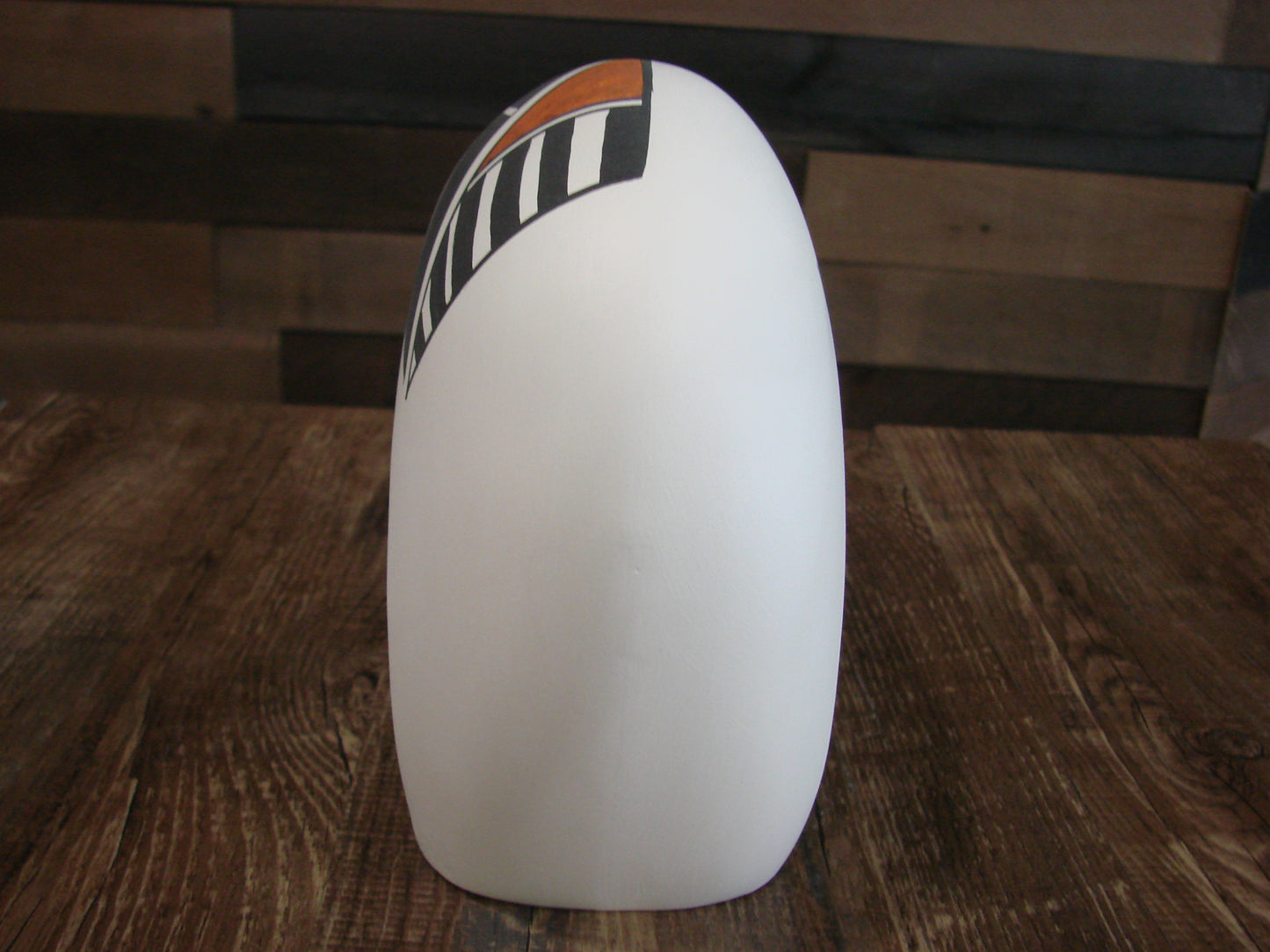 Native American Hand Painted Acoma Bear Pottery by Kuutimaitsa