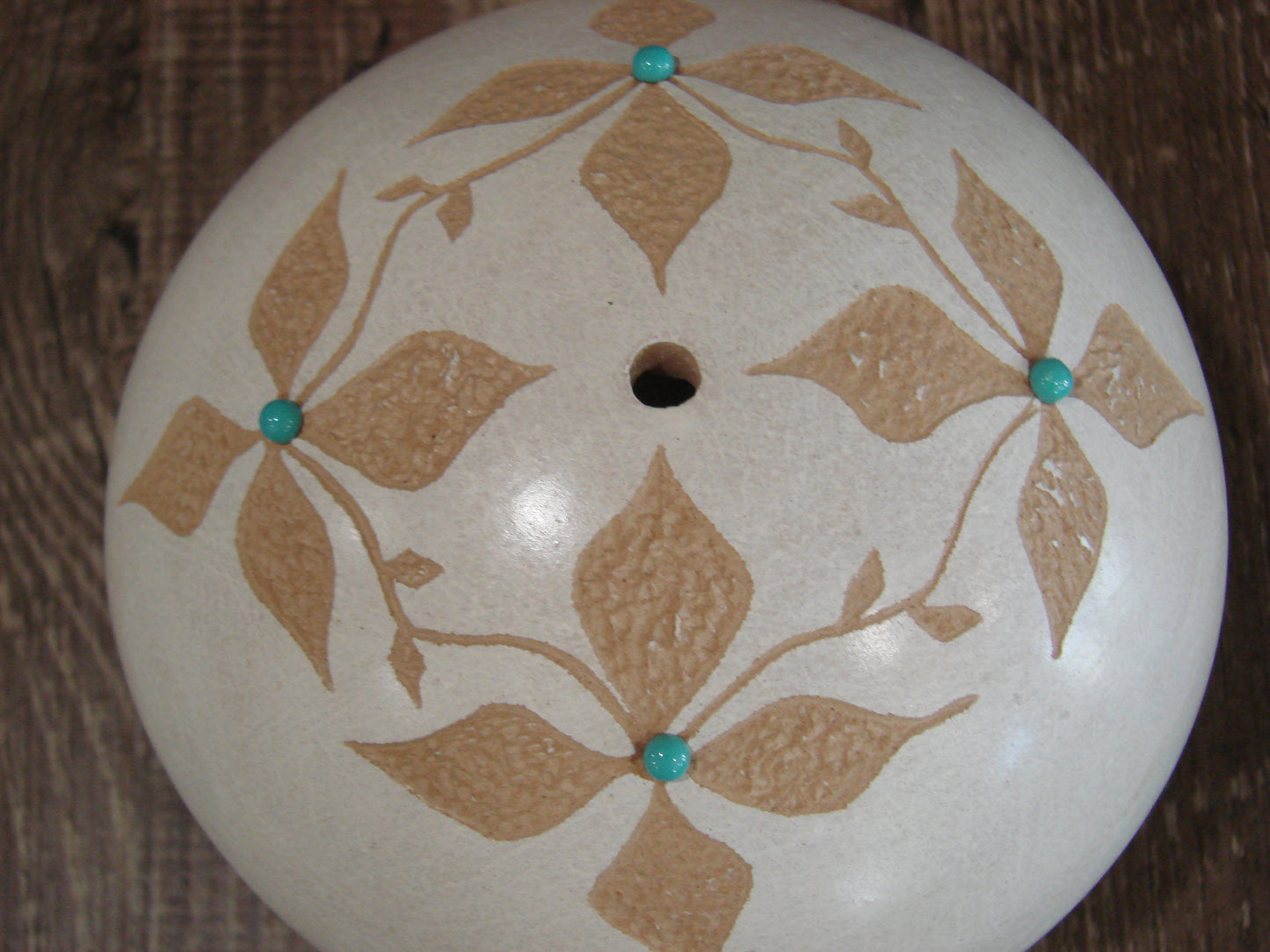 Native American Jemez Clay Hand Coiled Seed Pottery Signed Yepa