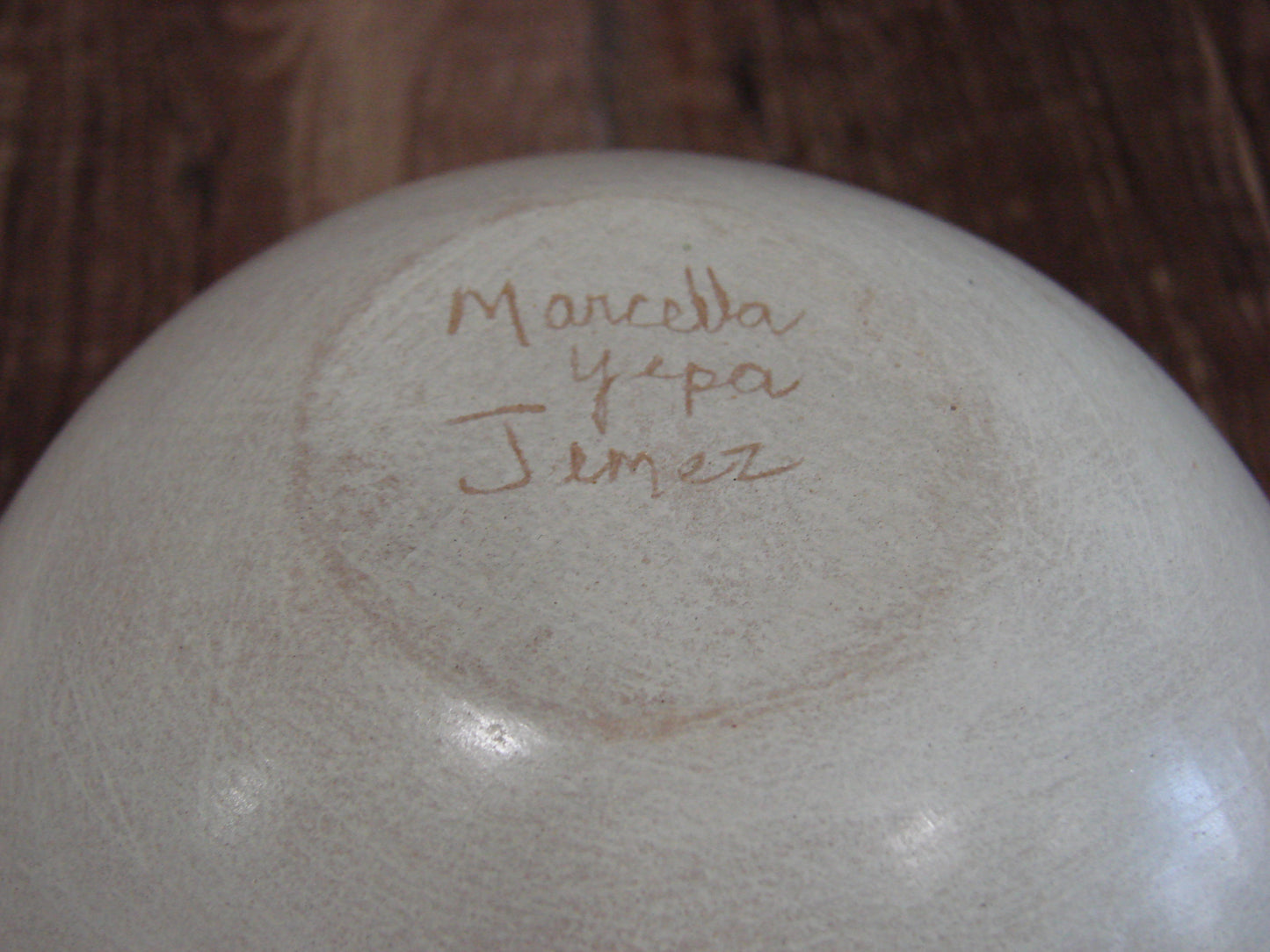 Native American Jemez Clay Hand Coiled Seed Pottery Signed Yepa