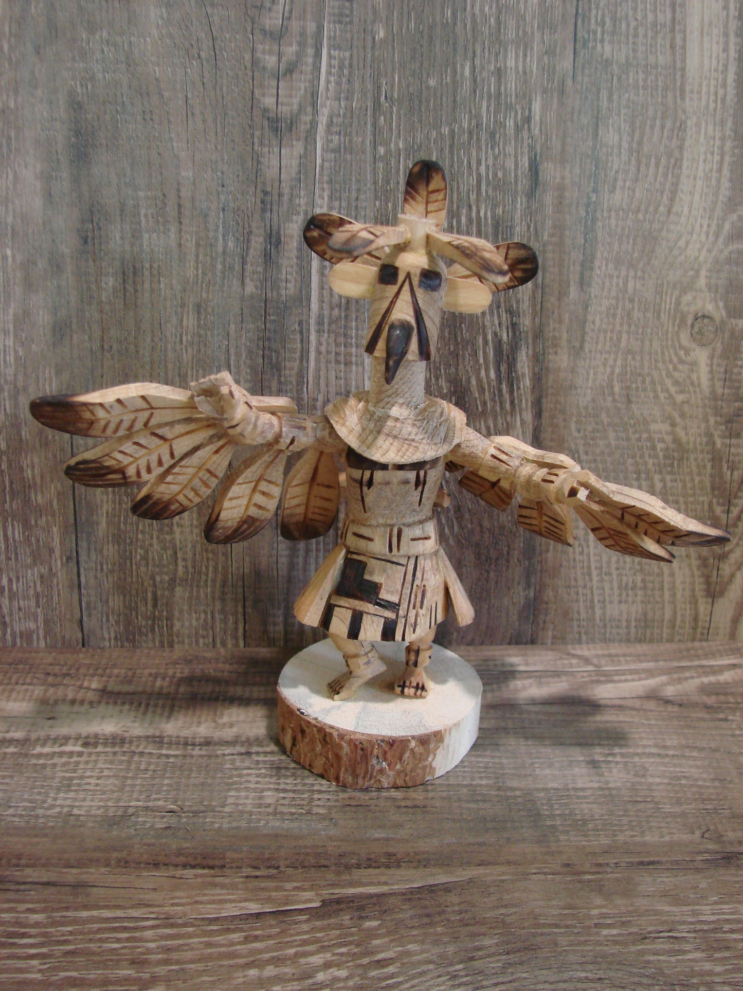 Native American Eagle Kachina Dancer by Platero