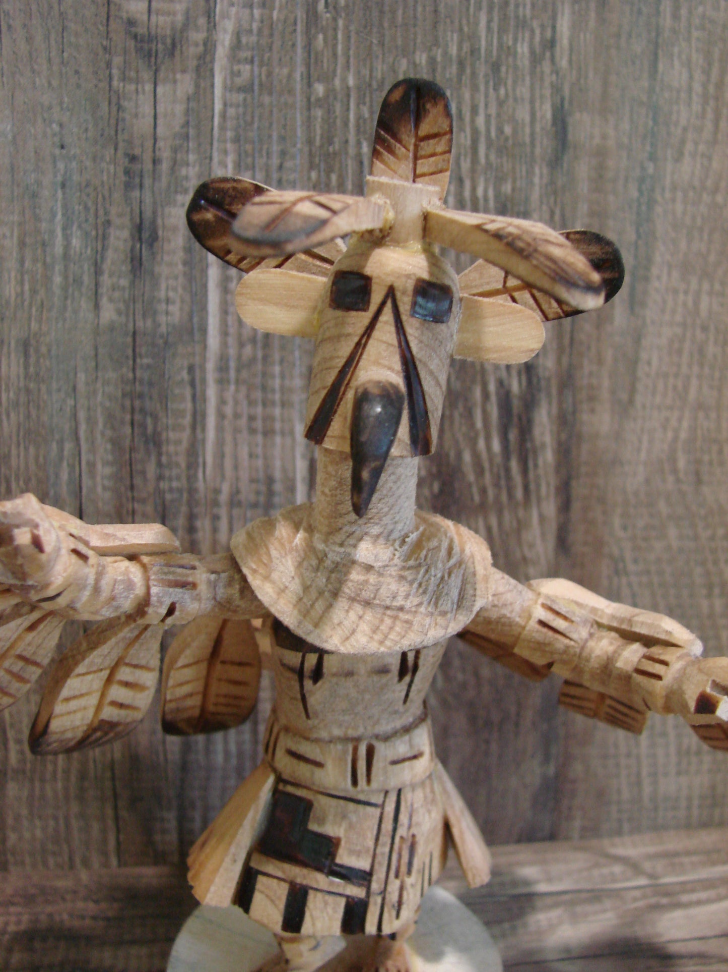 Native American Eagle Kachina Dancer by Platero