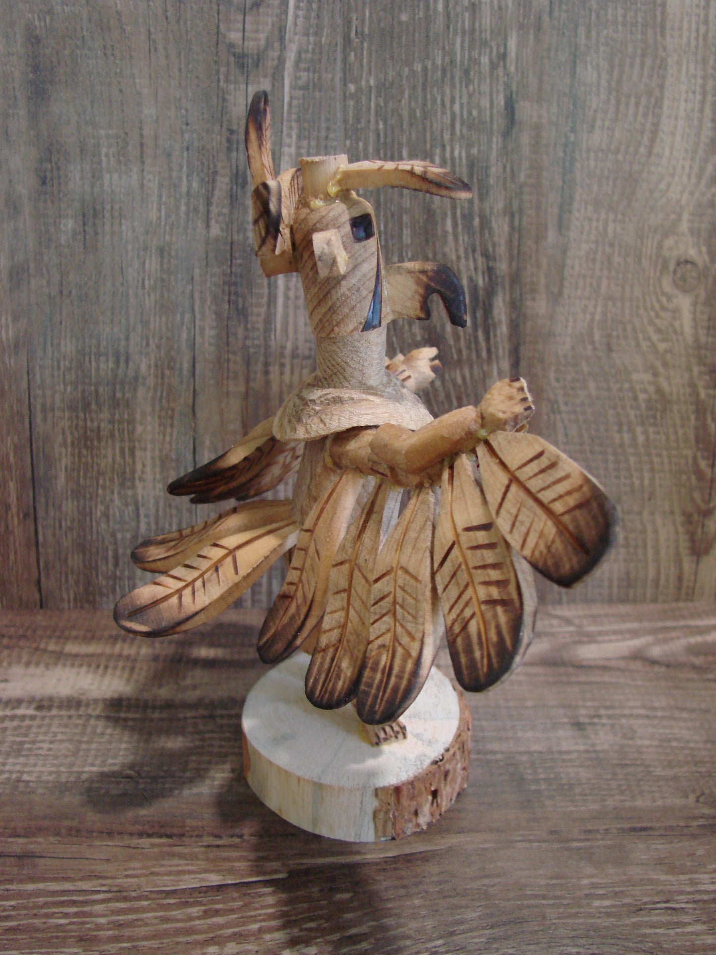 Native American Eagle Kachina Dancer by Platero