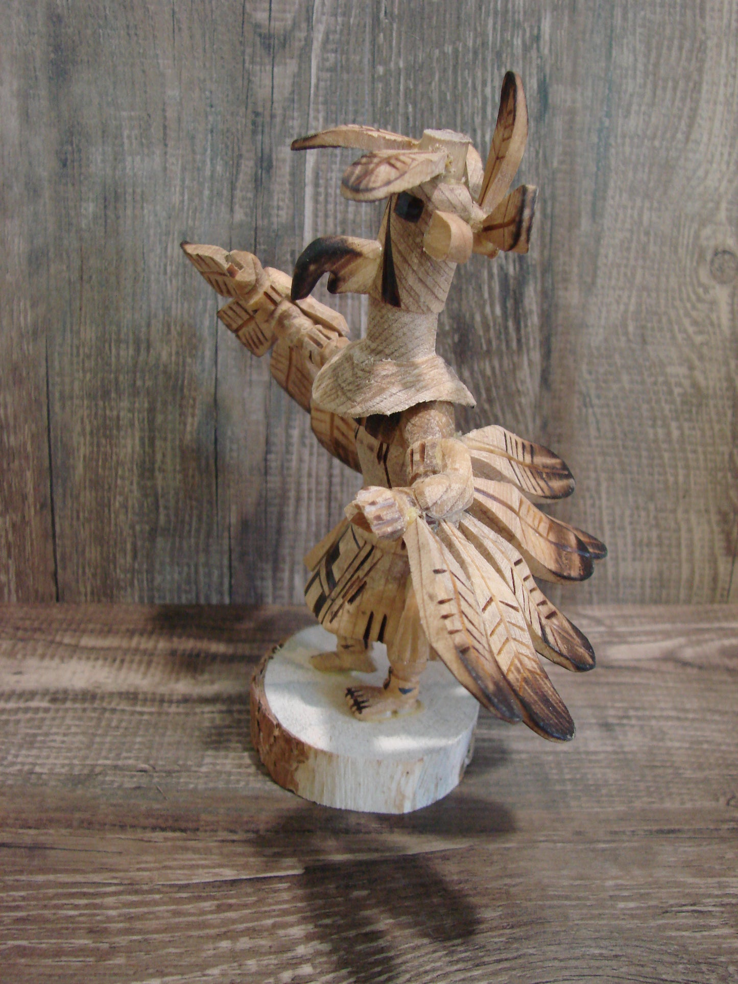 Native American Eagle Kachina Dancer by Platero