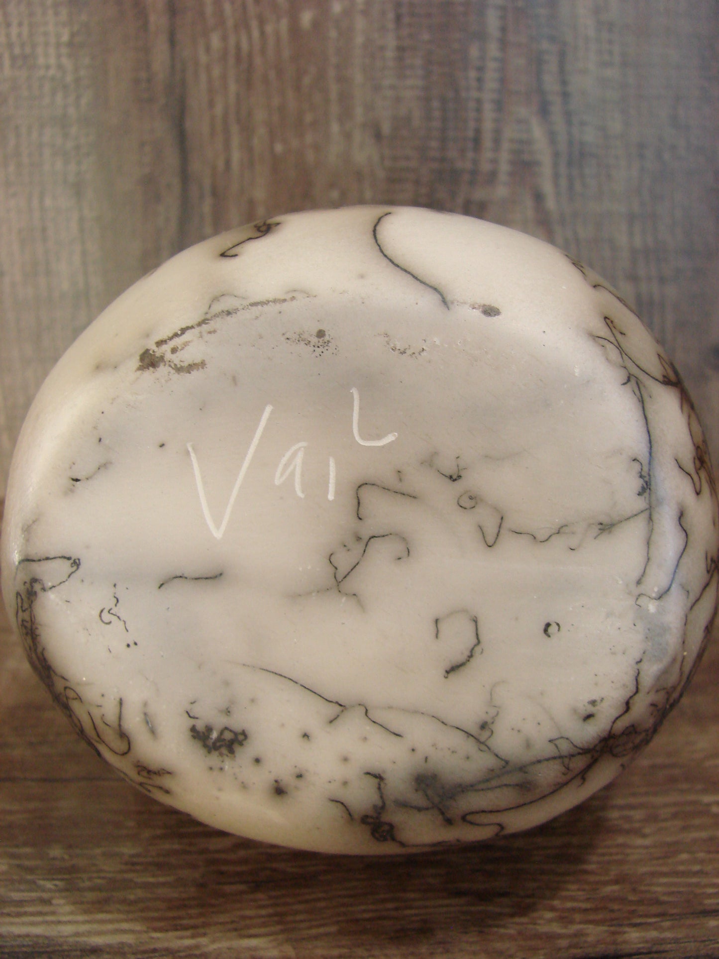 Small Native American Horse Hair Wedding Vase Pottery by Vail