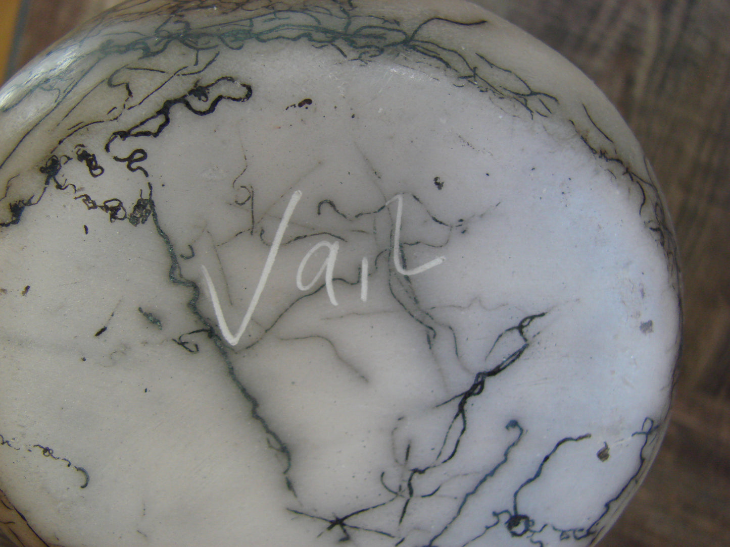 Small Native American Horse Hair Wedding Vase Pottery by Vail