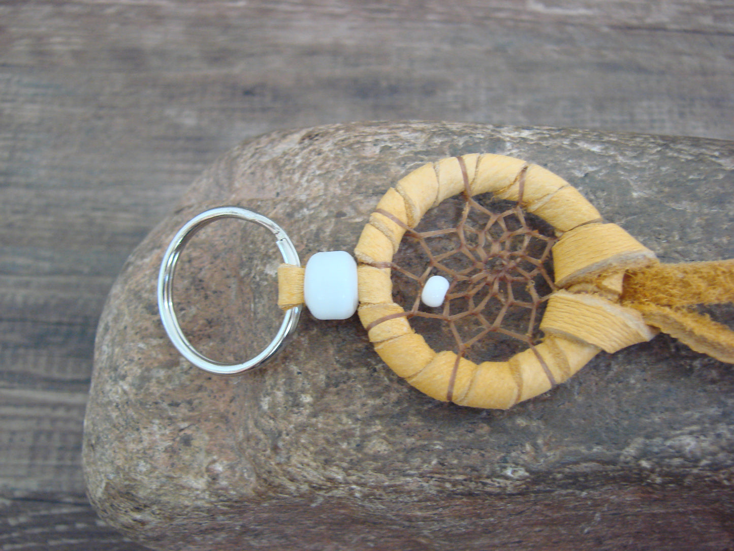 Native American Dream Catcher Key Chain by Yazzie