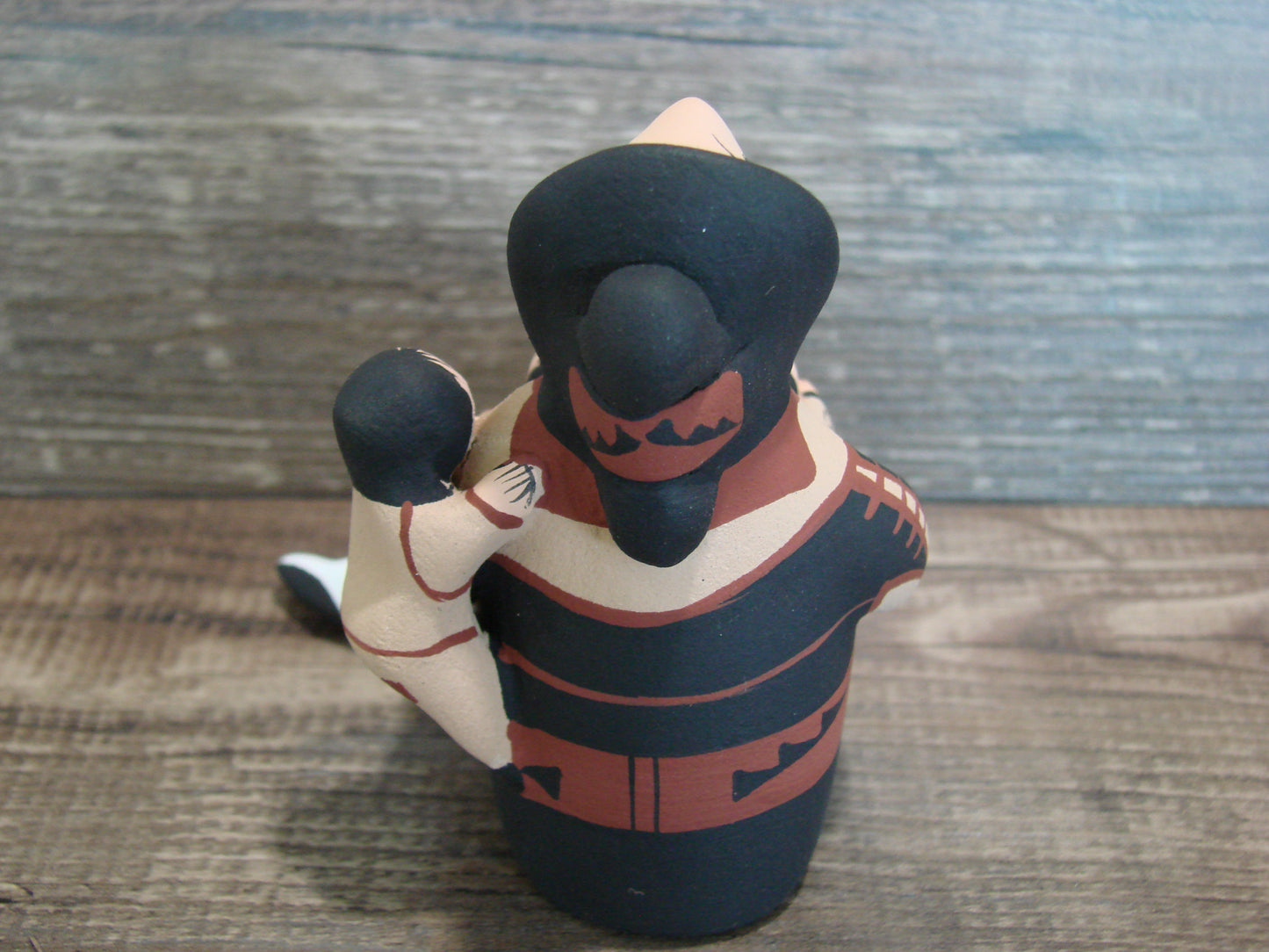 Jemez Pueblo Indian Handmade Clay Storyteller by Lucero