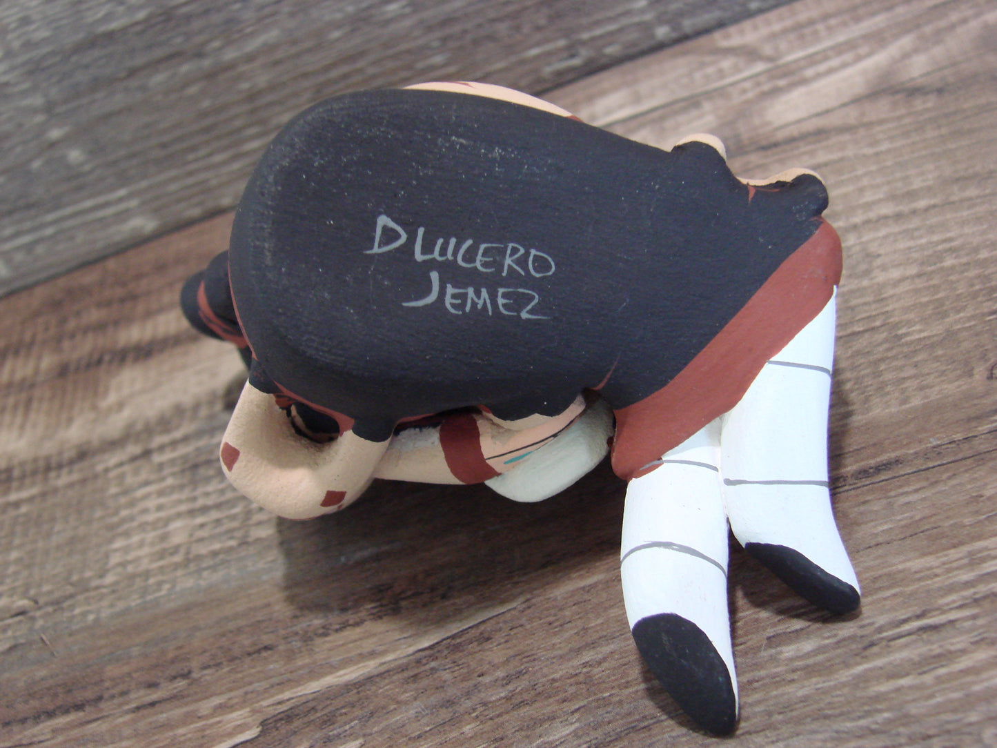 Jemez Pueblo Indian Handmade Clay Storyteller by Lucero