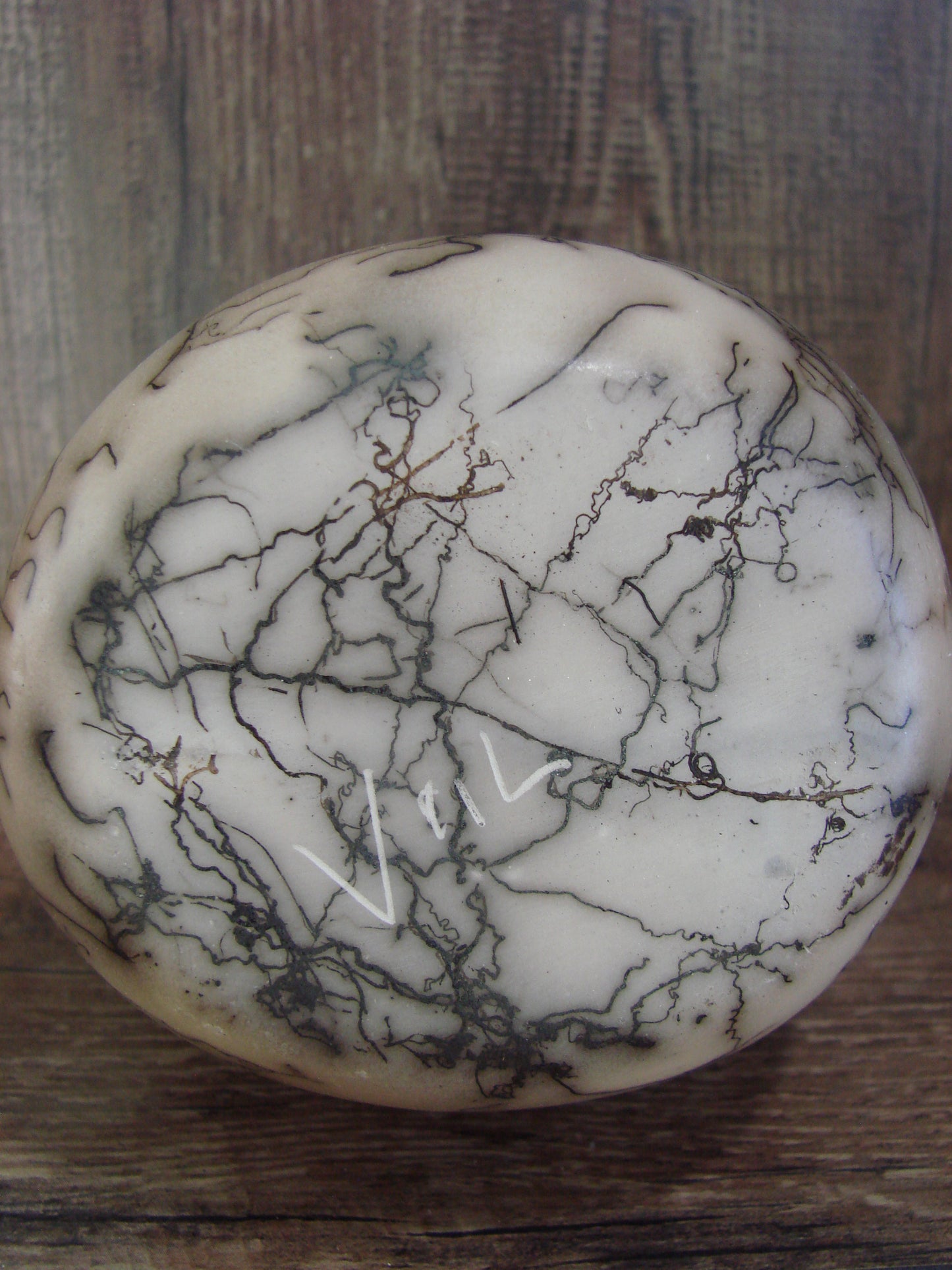 Small Native American Horse Hair Wedding Vase Pottery by Vail