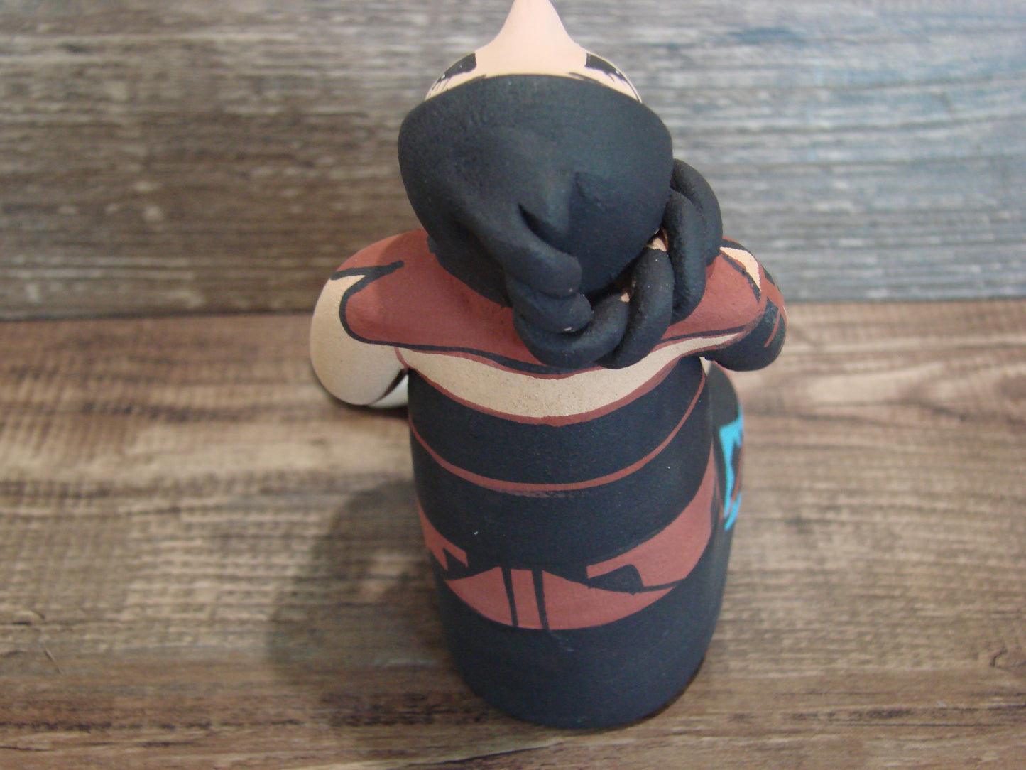 Jemez Pueblo Indian Handmade Clay Storyteller by Lucero