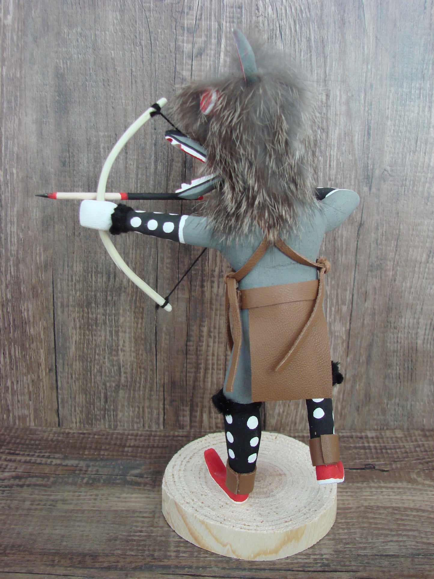 Native American Navajo Wolf Kachina Dancer by LMS