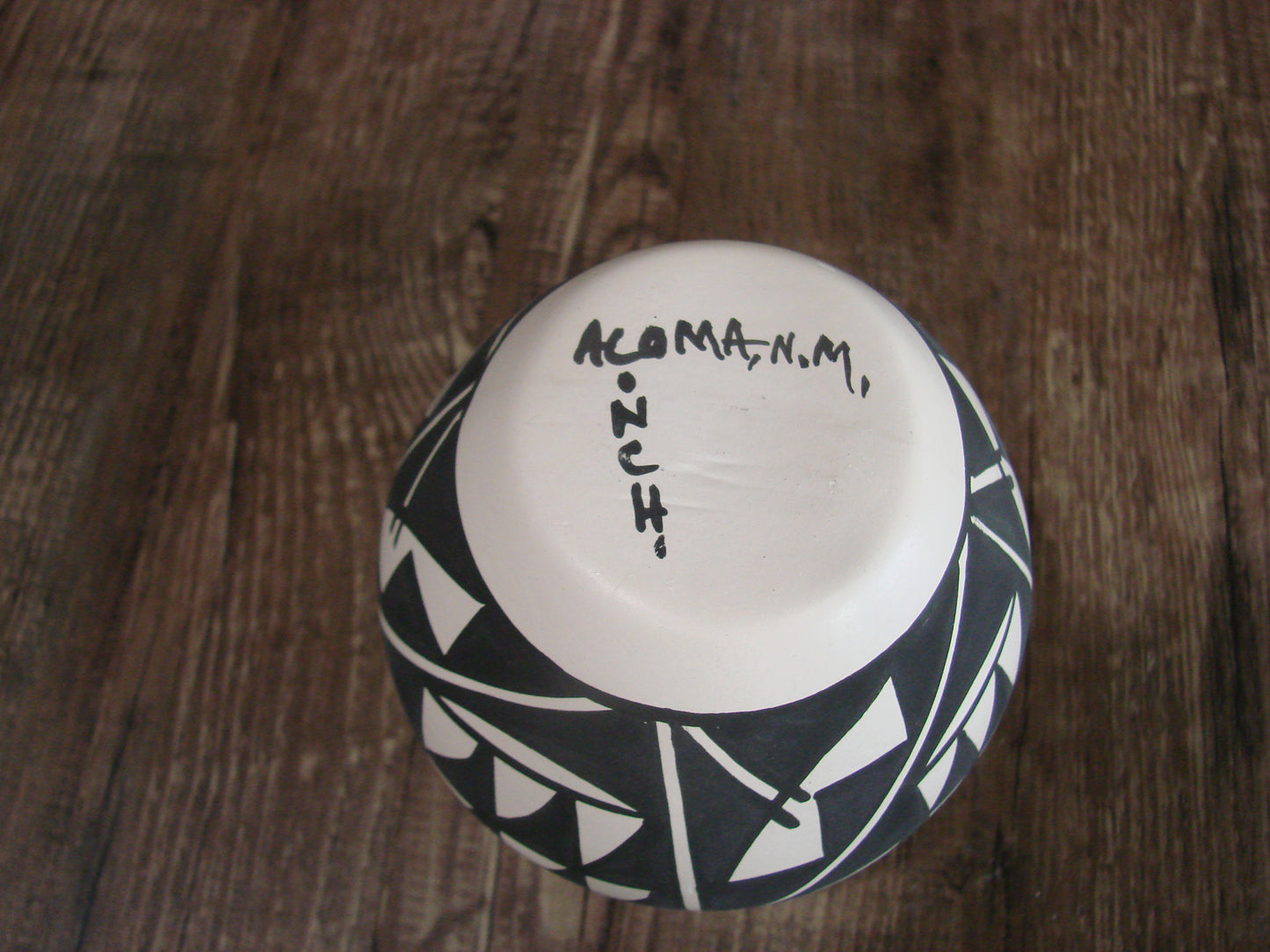 Native American Hand Painted Acoma Pottery by Concho