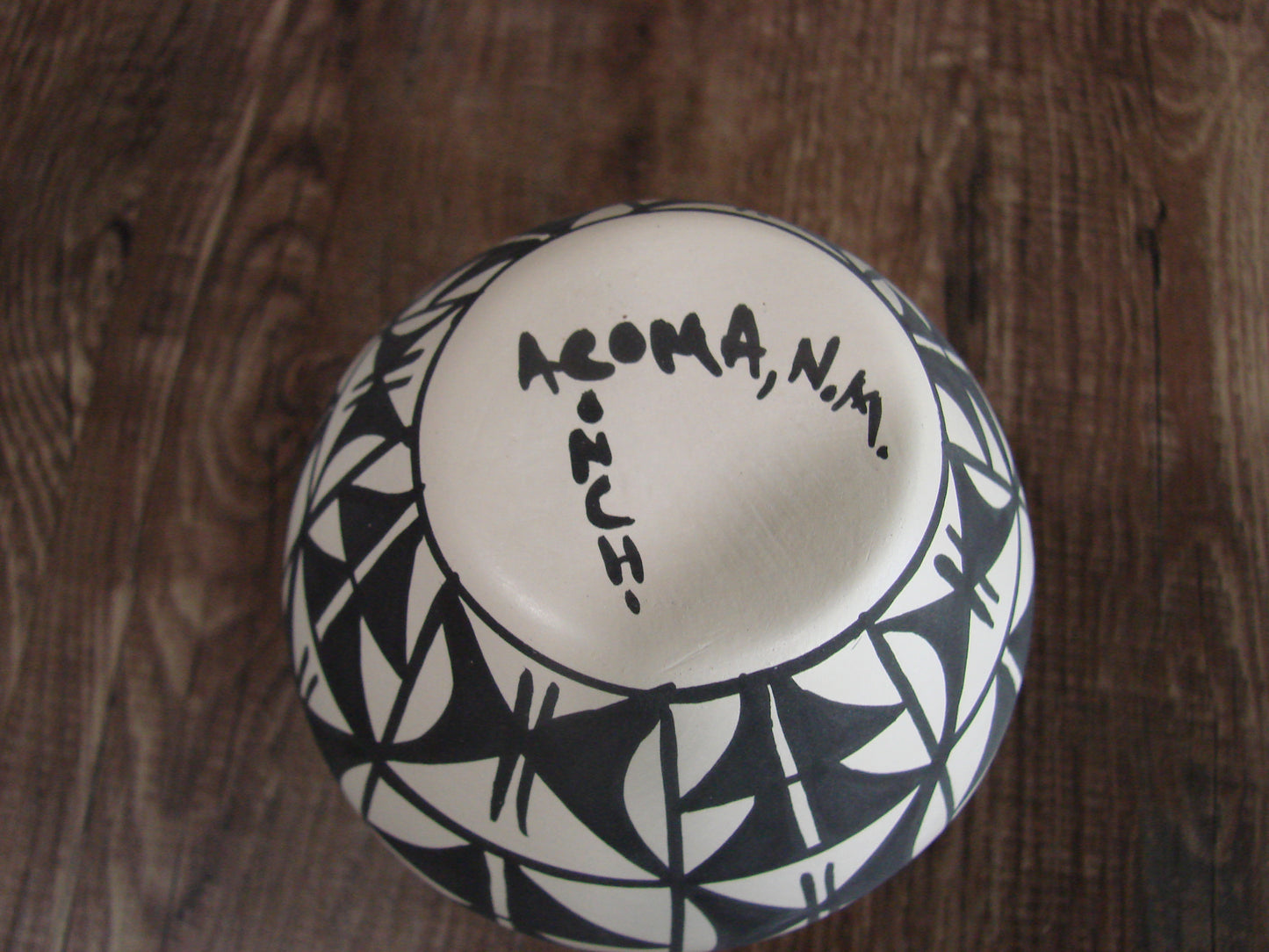 Native American Hand Painted Acoma Pottery by Concho
