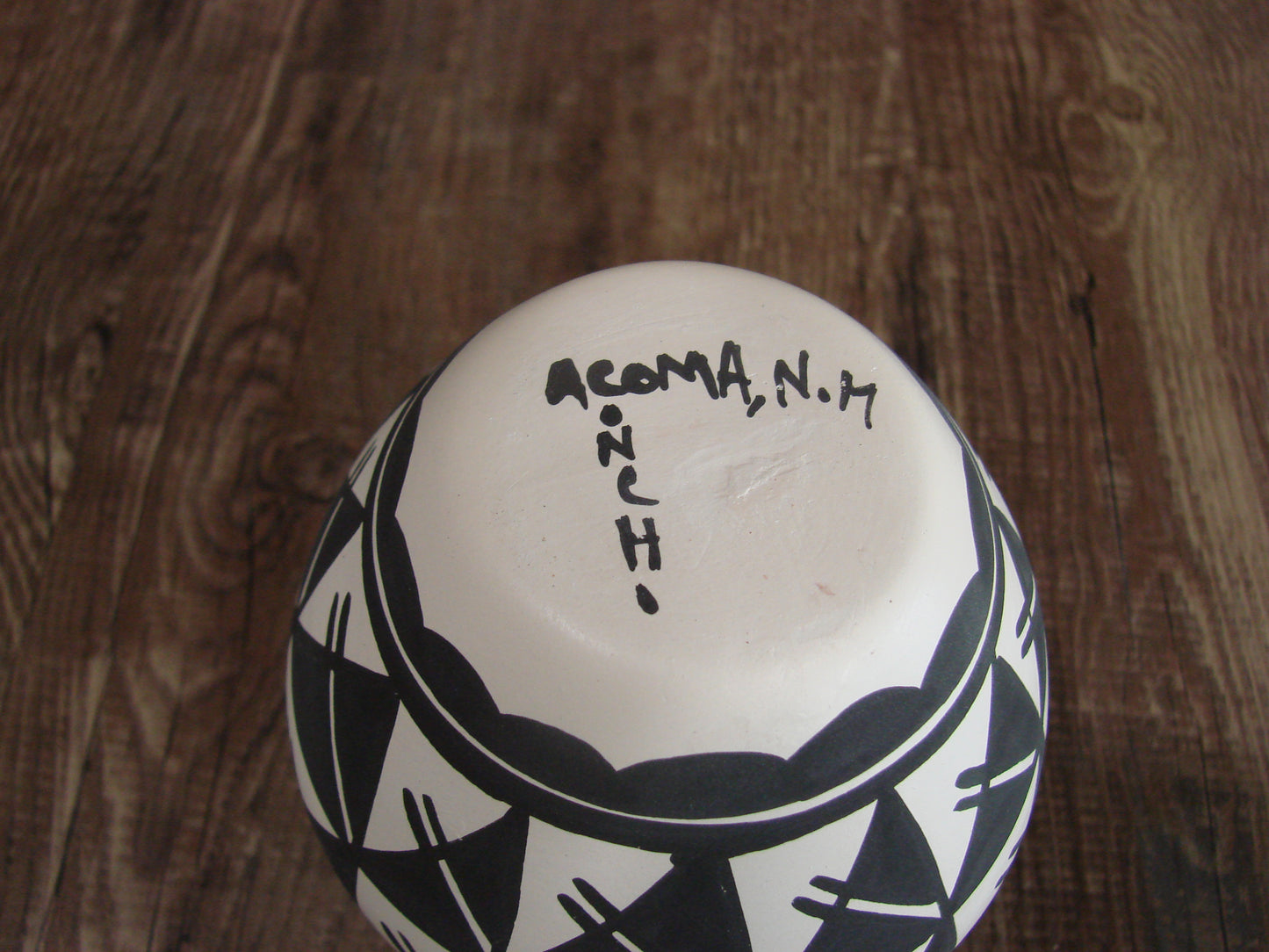 Native American Hand Painted Acoma Pottery by Concho