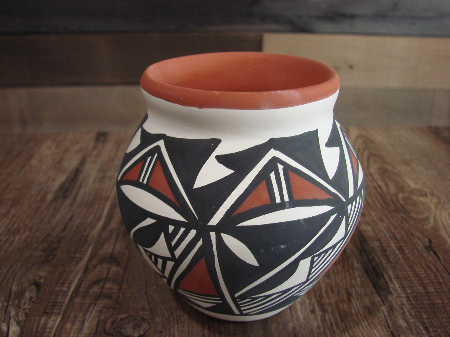 Native American Hand Painted Acoma Pottery by Concho