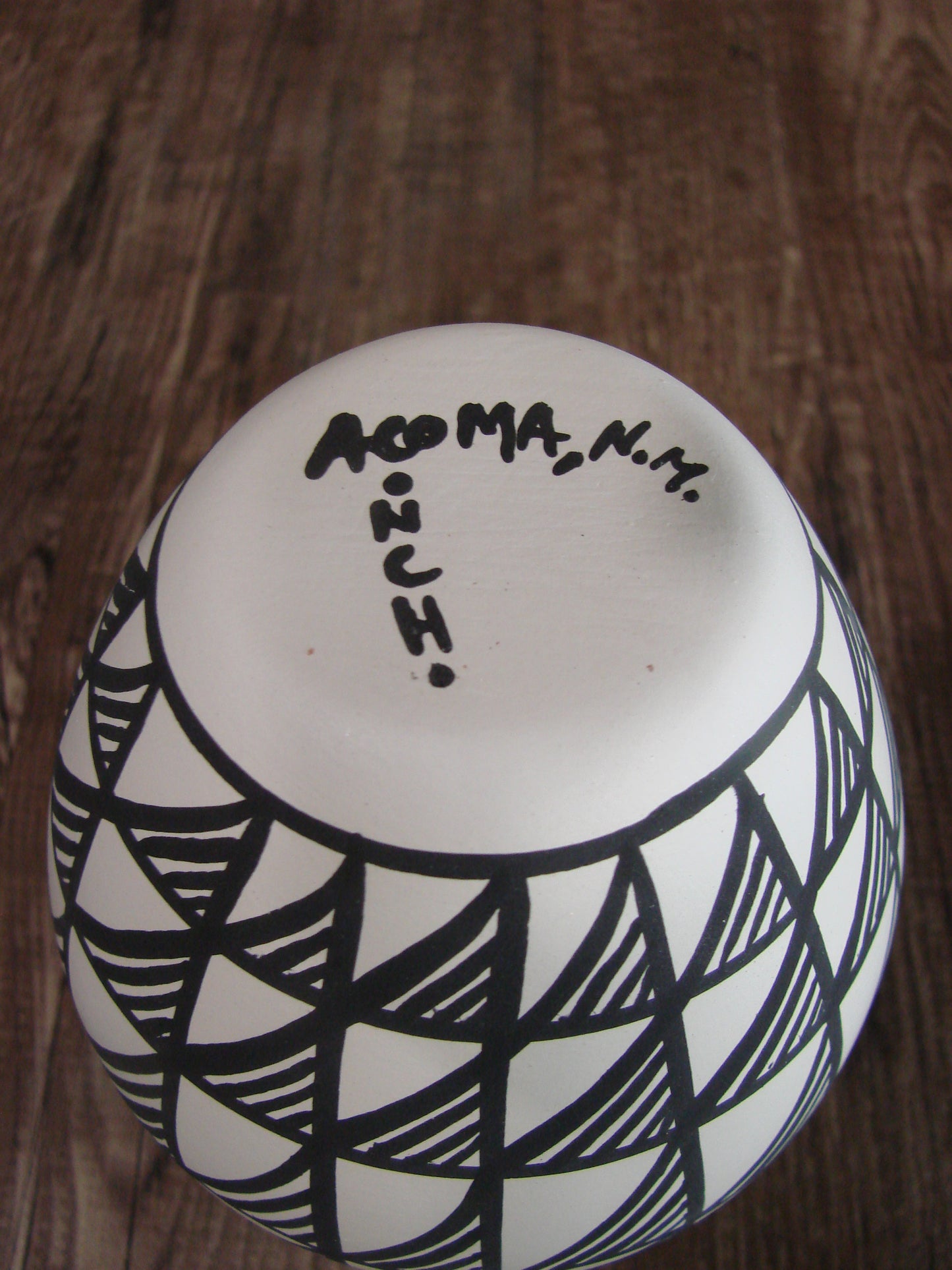 Native American Hand Painted Acoma Pottery by Concho