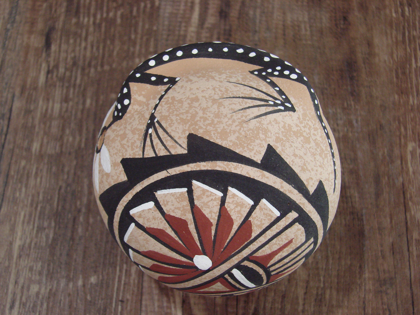 Native American Jemez Indian Handmade Clay Lizard Seed Pot by Chinana