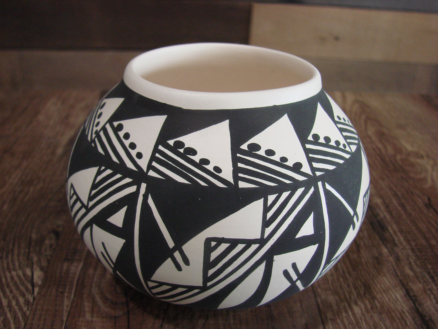 Native American Hand Painted Acoma Pottery by Concho