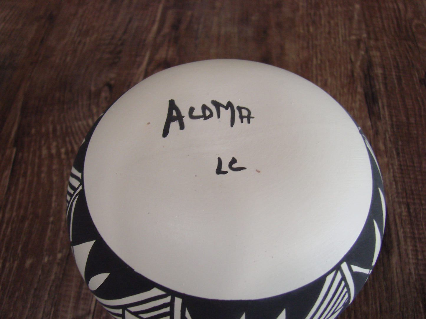 Native American Hand Painted Acoma Pottery by Concho