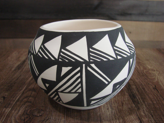 Native American Hand Painted Acoma Pottery by Concho