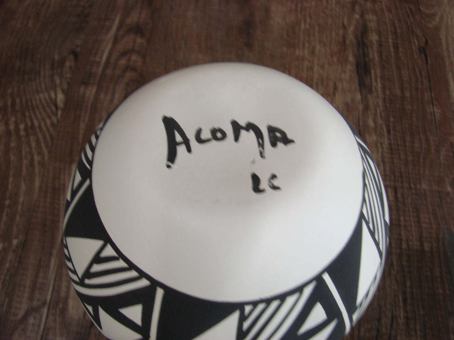 Native American Hand Painted Acoma Pottery by Concho