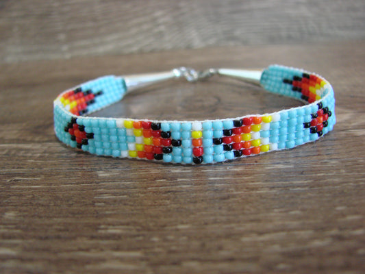 Native American Hand Beaded Bracelet by Cleveland