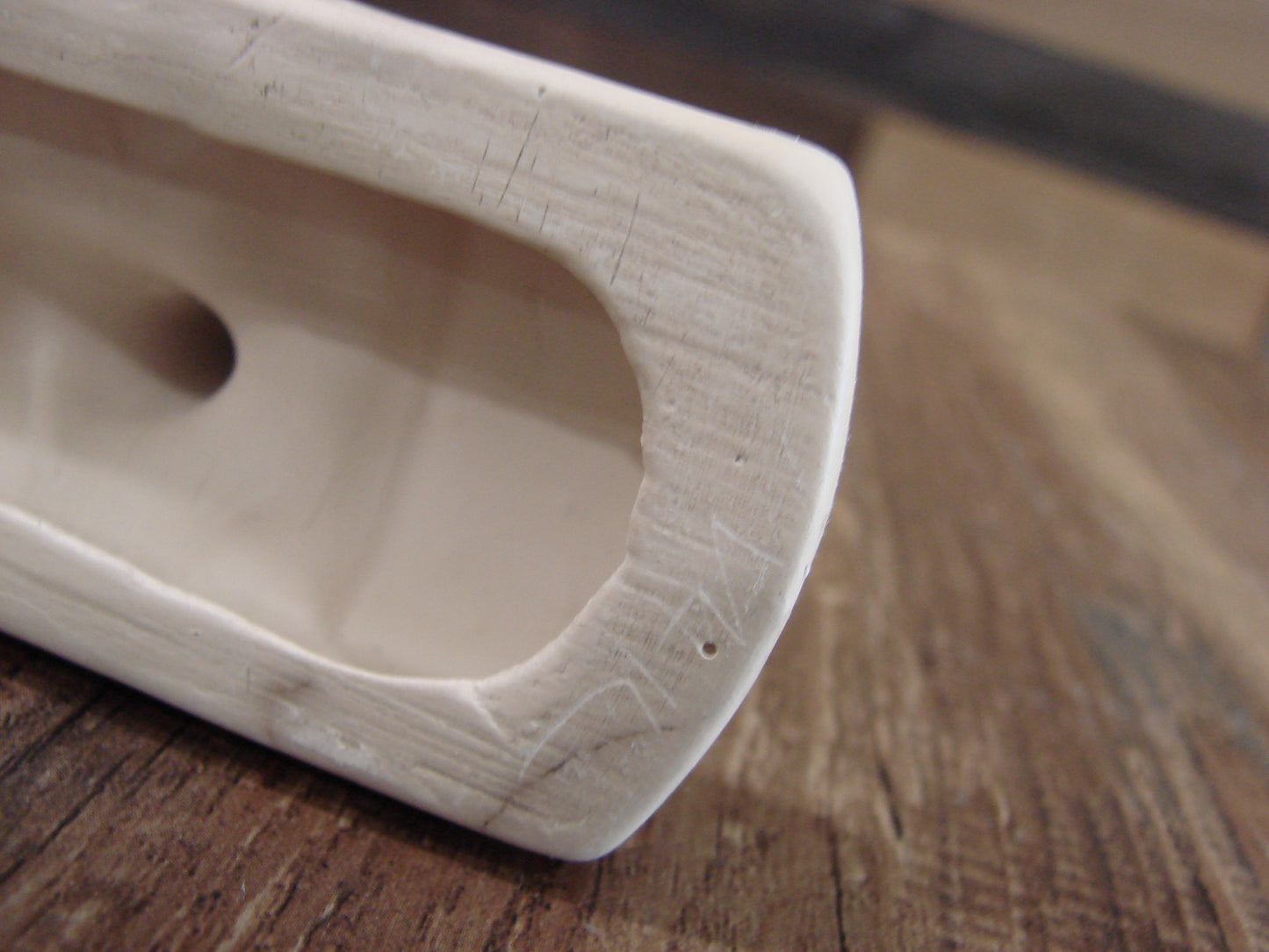 Native American Pottery Horse Hair Kokopelli Sculpture by Vail