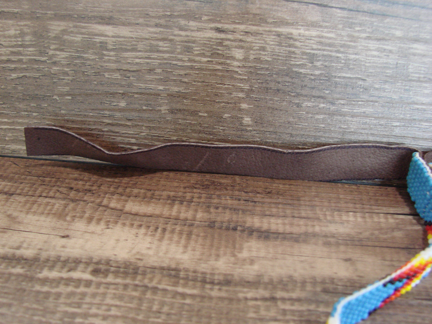 Navajo Indian Hand Beaded 1/2" Hat Band by Cleveland