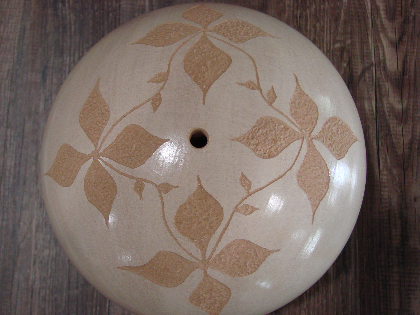 Native American Jemez Clay Hand Coiled Seed Pottery Signed Yepa