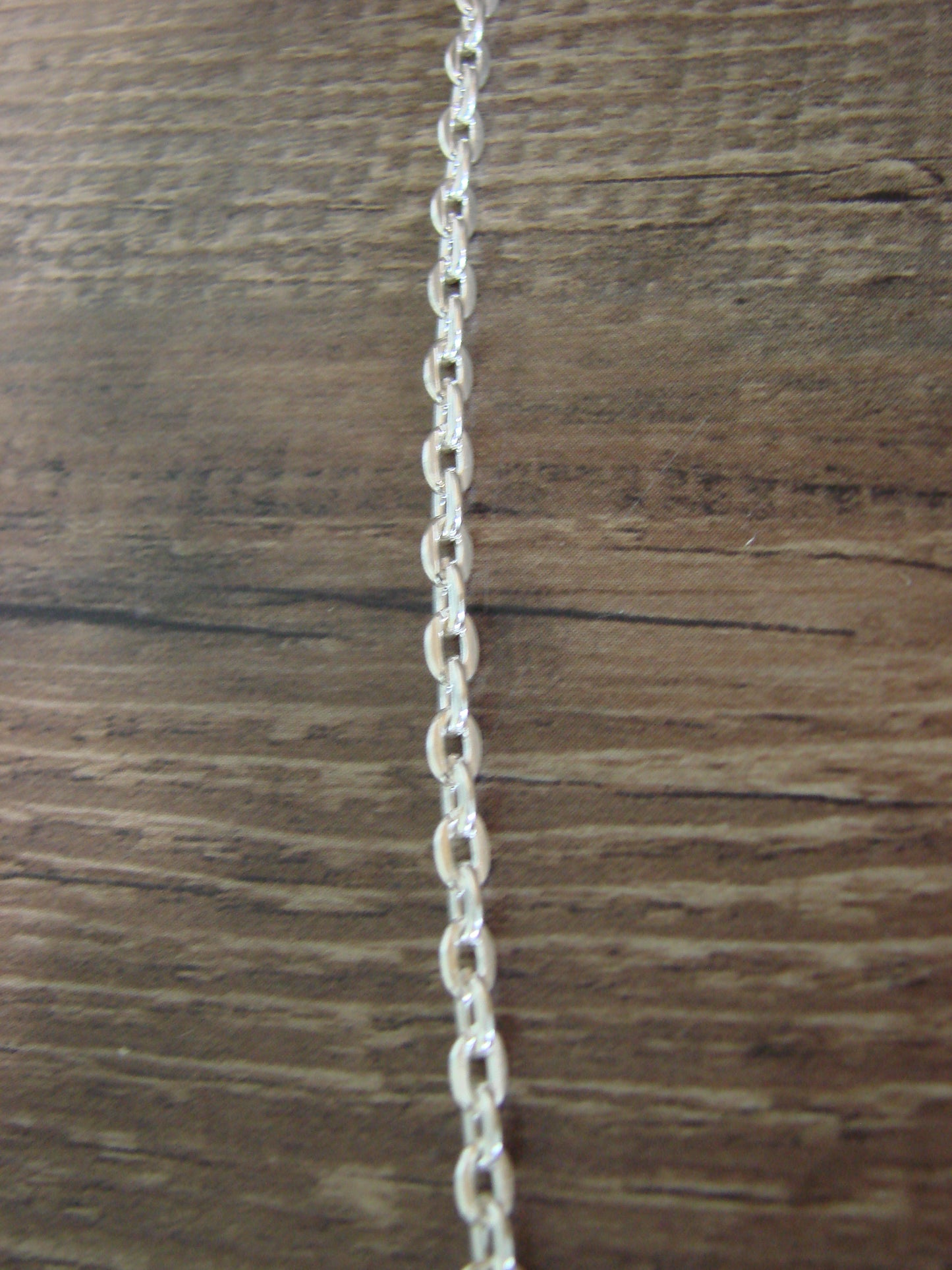 Navajo Indian Nickel Silver & Turquoise Thunderbird Link Necklace by Cleveland