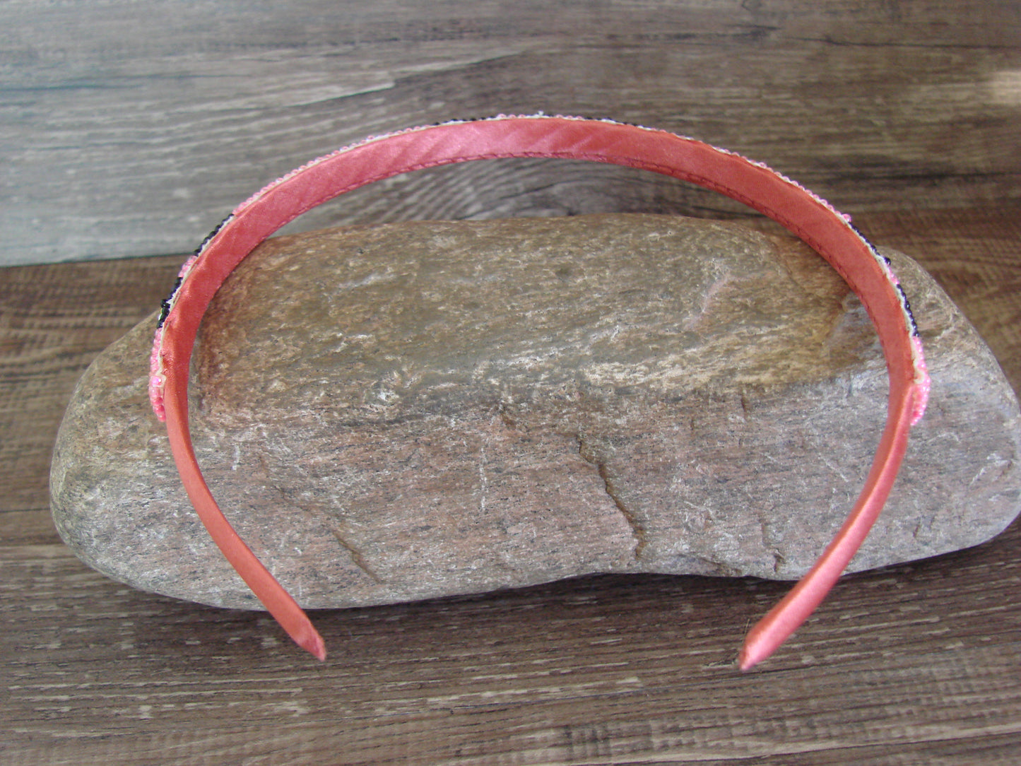 Navajo Indian Hand Beaded Head Band by Cleveland