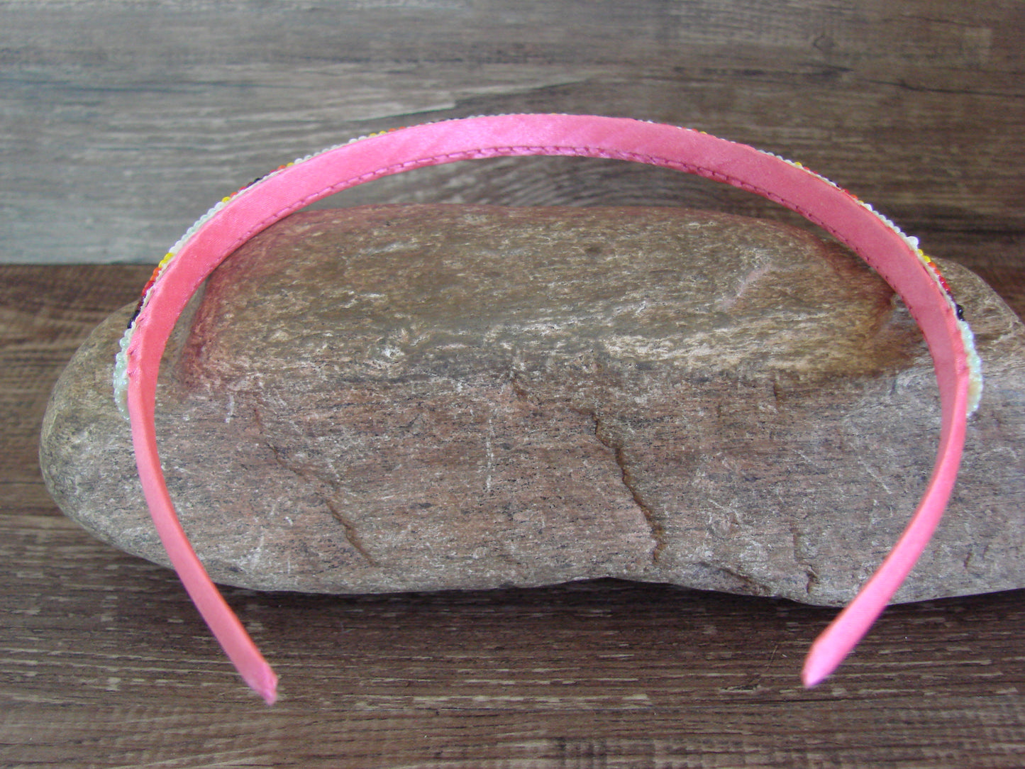 Navajo Indian Hand Beaded Head Band by Cleveland