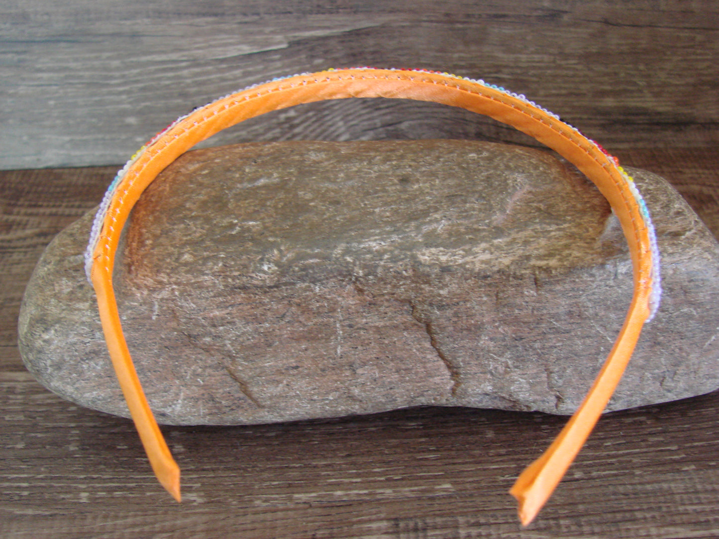 Navajo Indian Hand Beaded Head Band by Cleveland