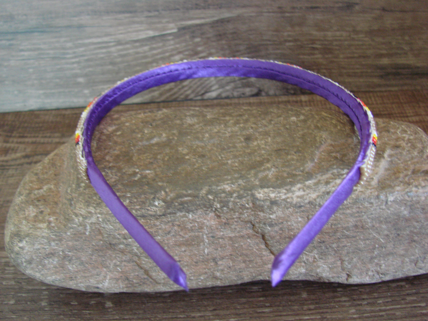 Navajo Indian Hand Beaded Head Band by Cleveland